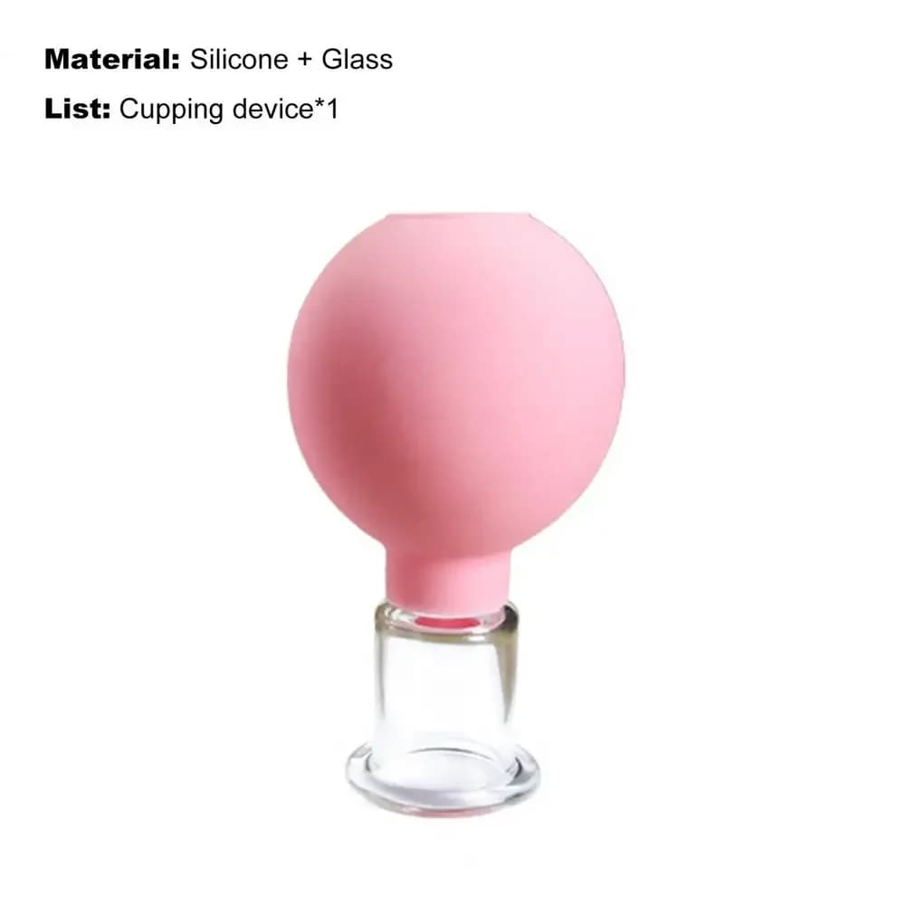 glass vacuum cupping jar for facial and body massage — image 6
