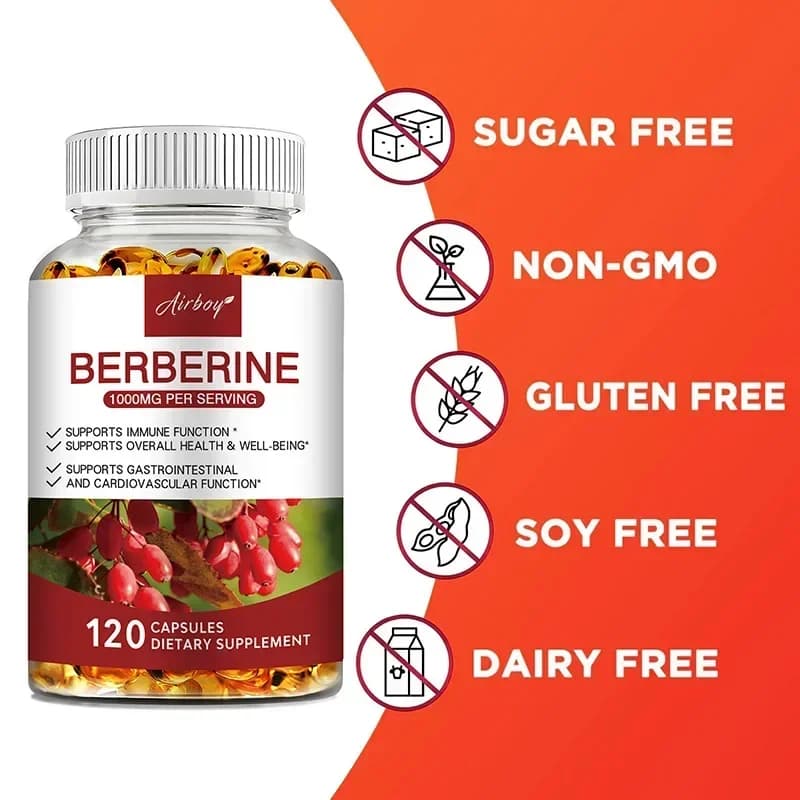 berberine capsules bottle — image 5