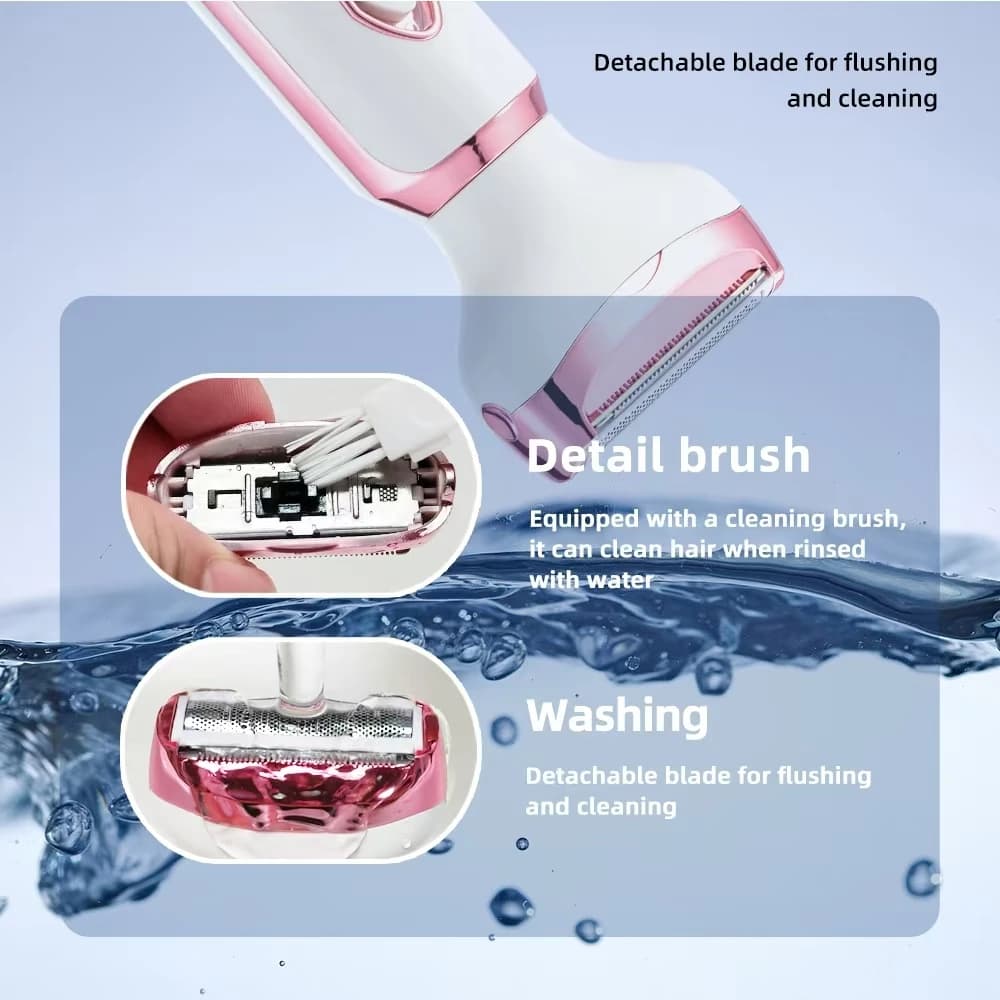 4-in-1 electric lady shaver and epilator — image 5
