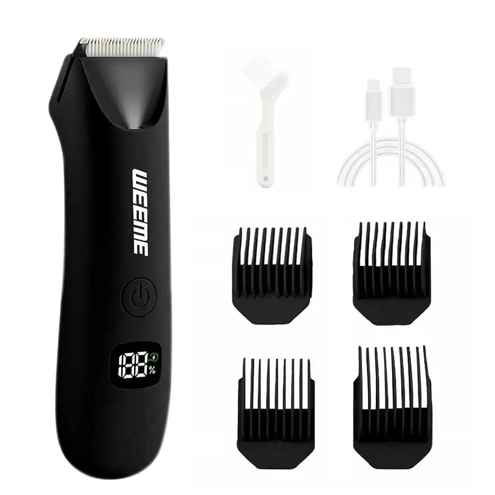 Men's body grooming trimmer with digital display — image 8