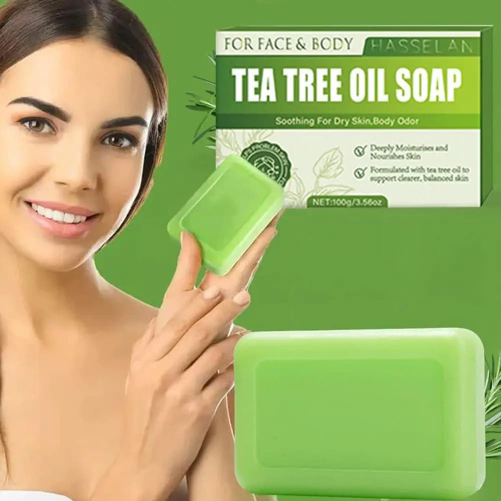 Tea tree soap bar for face and body — image 6
