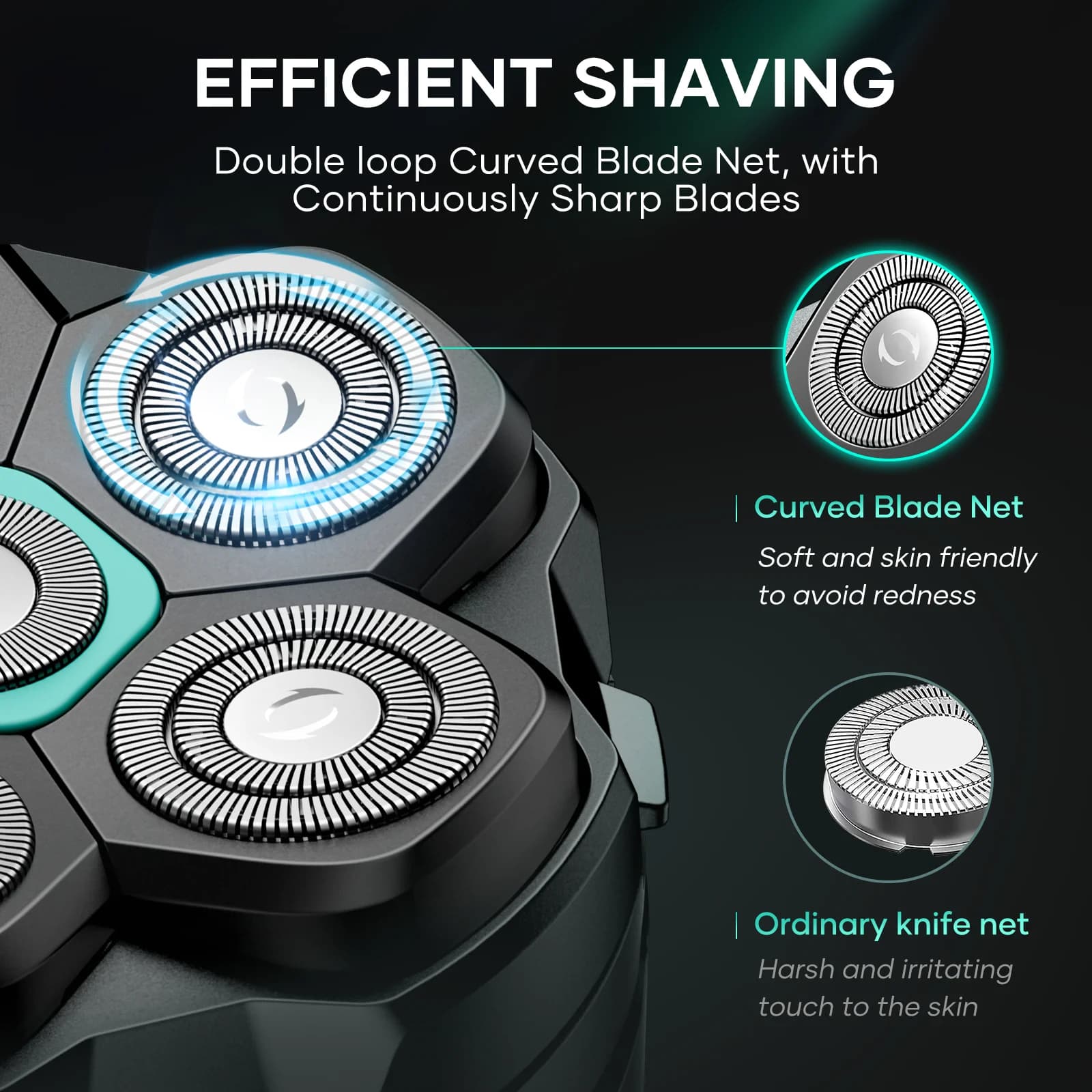 electric head shaver for bald men — image 4