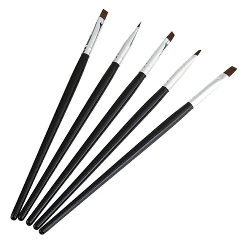set of five dental resin brush pens — image 4
