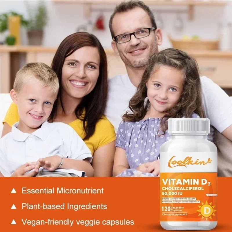 bottle of vitamin d3 50000 iu supplement — image 4