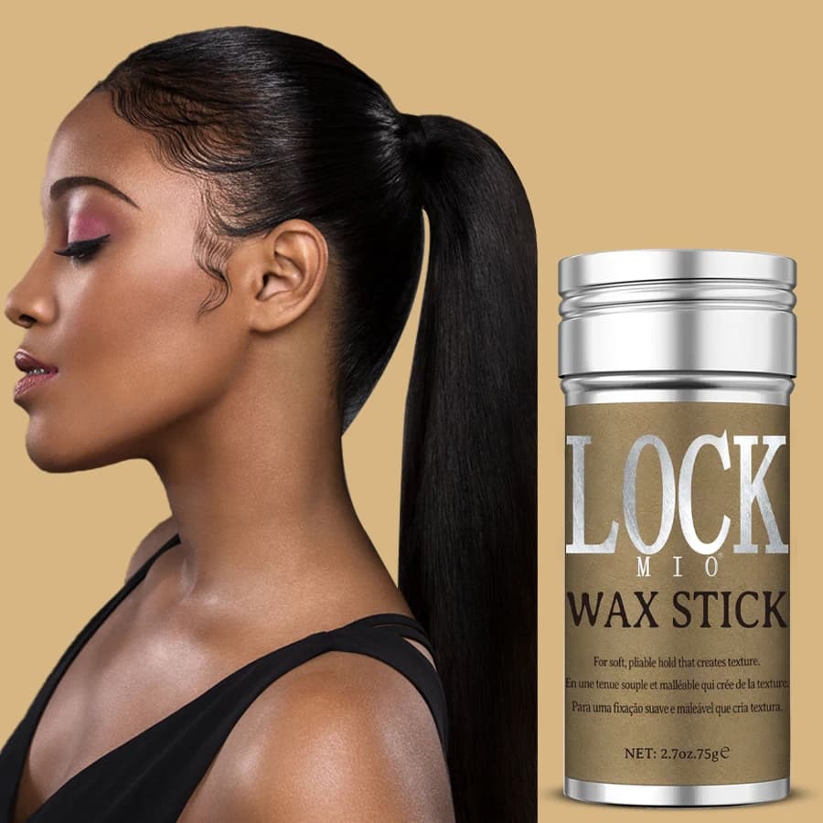 wax stick with natural coconut oil for hair edge control — image 1