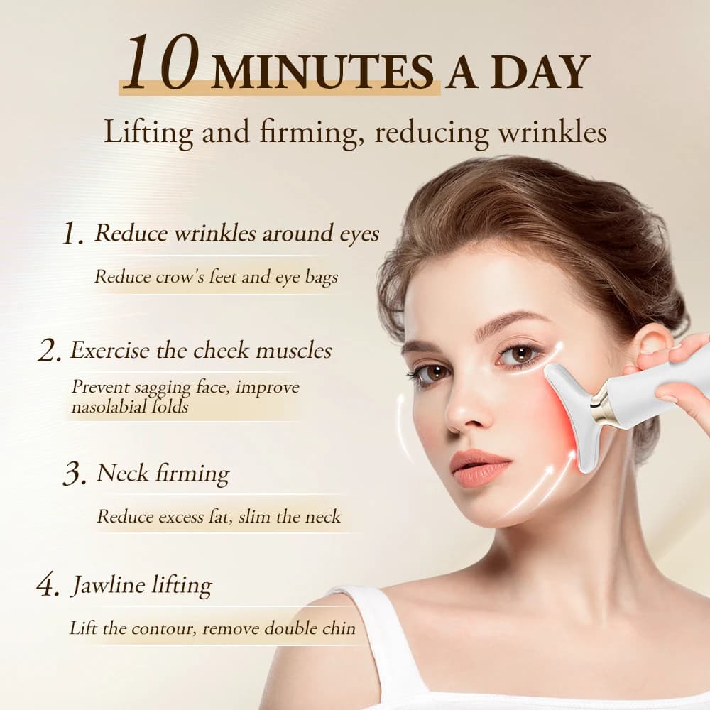 ANLAN dual polar neck beauty device with 24K gold heating — image 6