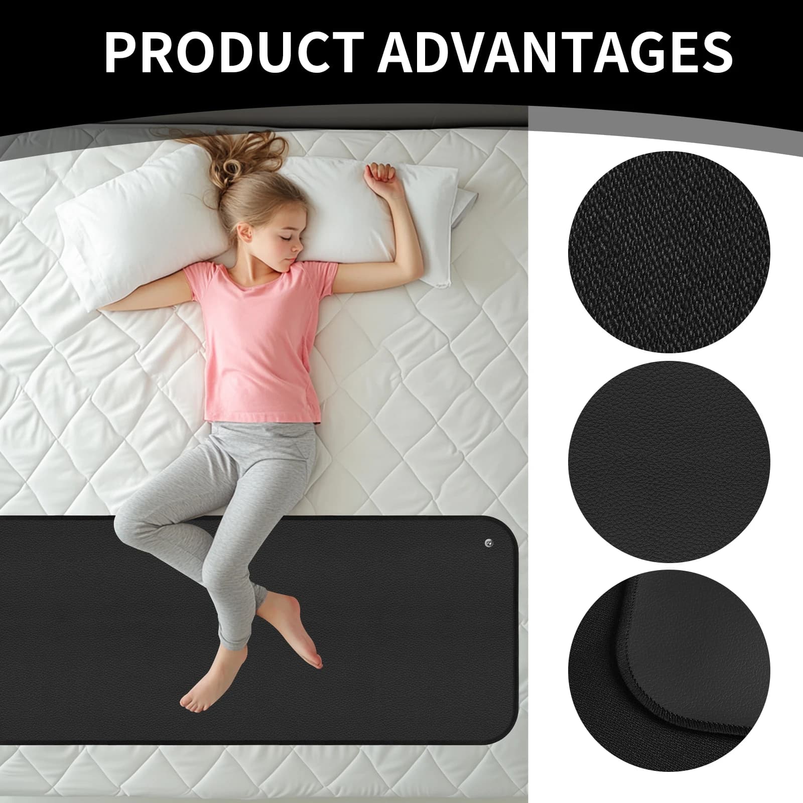 Grounding mat for sleep on a bed — image 3