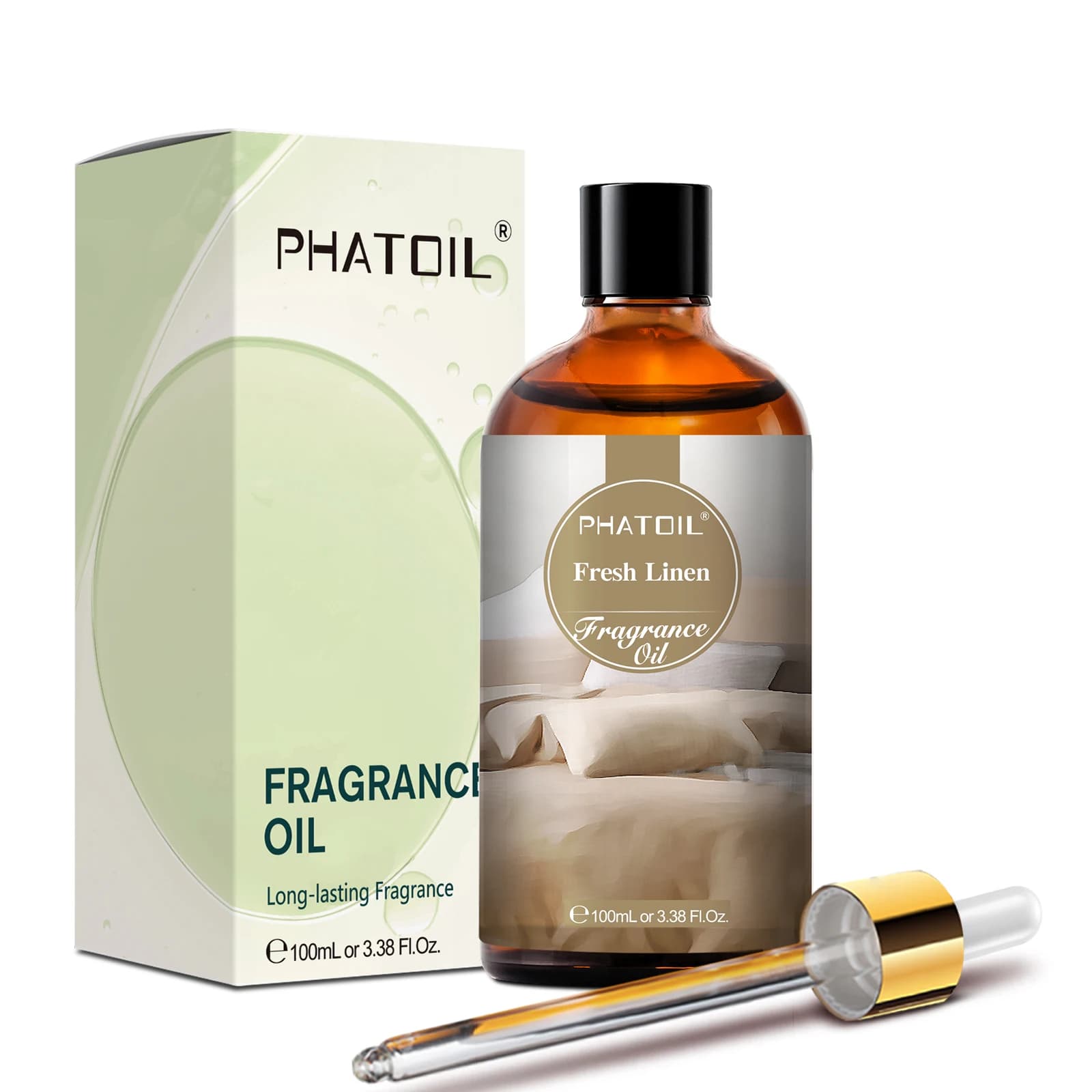 Fresh linen and bubble gum fragrance oil bottle — image 4