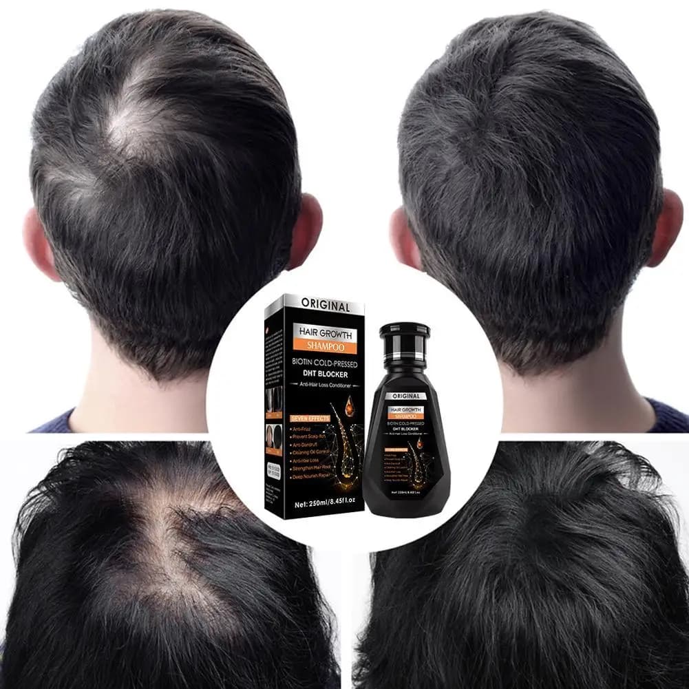 250 ml bottle of biotin ginger shampoo — image 5