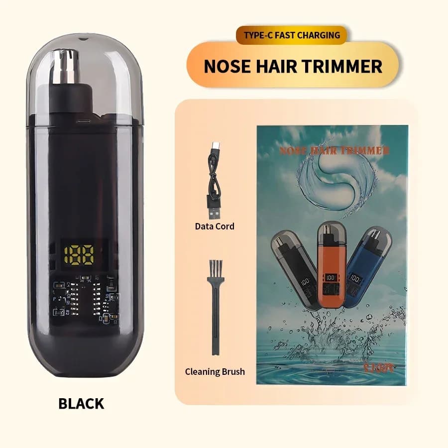 portable electric ear and nose hair trimmer — image 8