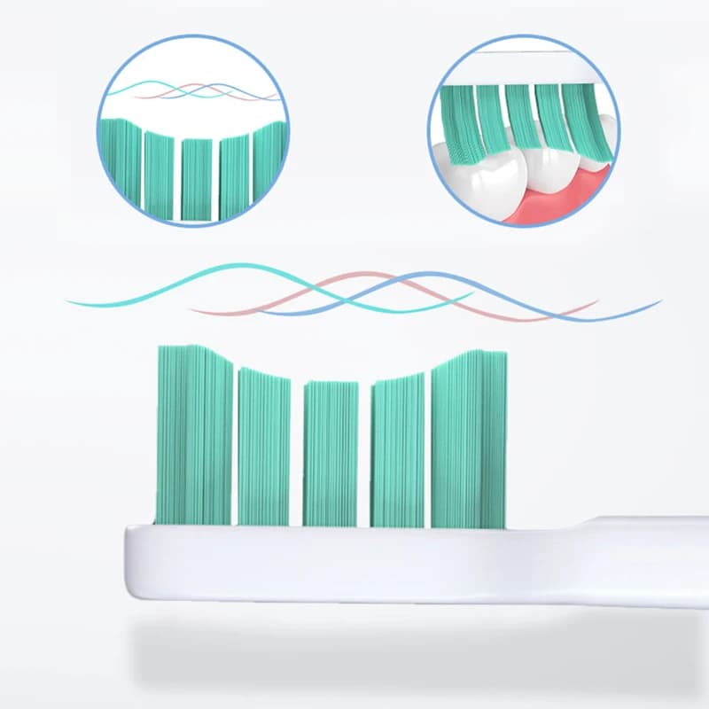 Xiaomi MiJia T300/500 replacement brush heads pack — image 5