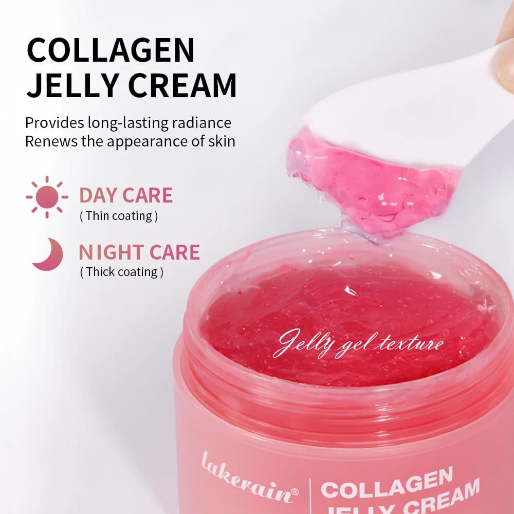 collagen jelly cream with niacinamide in a white jar — image 3