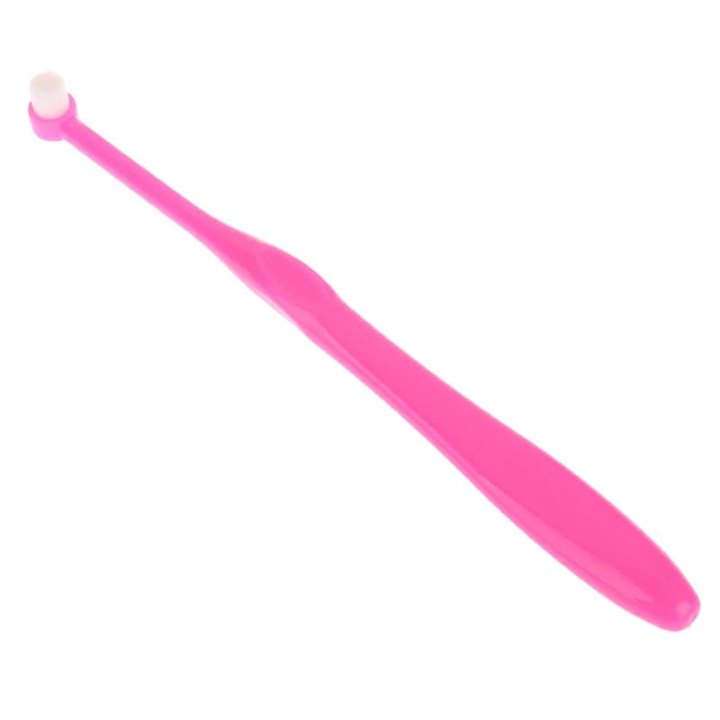 soft single-beam interdental brush for orthodontic cleaning — image 8