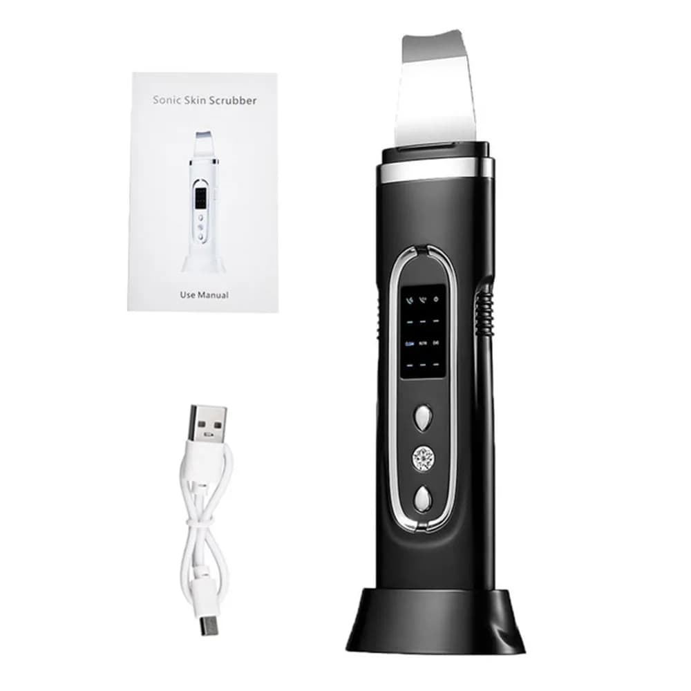 Ultrasonic skin scrubber facial cleansing device — image 8