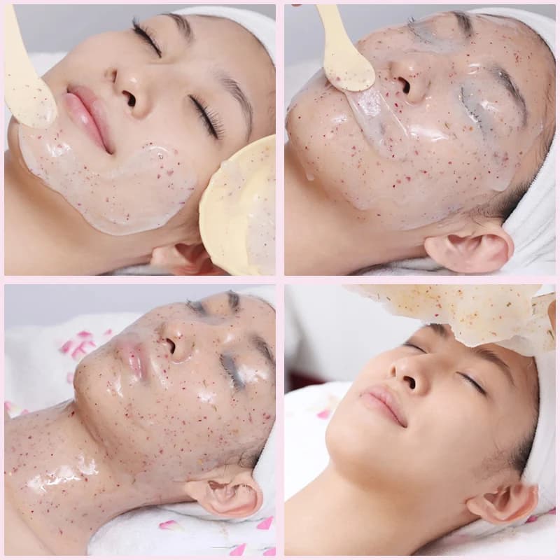 hydro jelly face mask powder in a jar — image 2