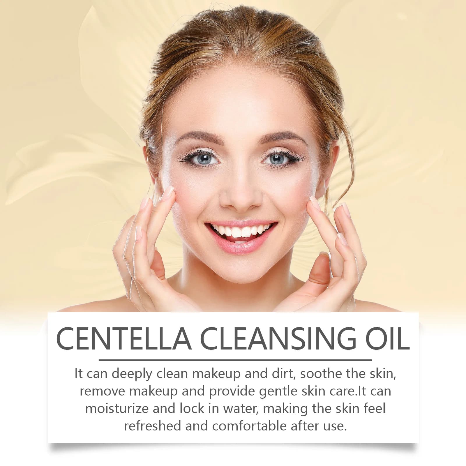 Centella gentle makeup remover oil and serum set — image 4