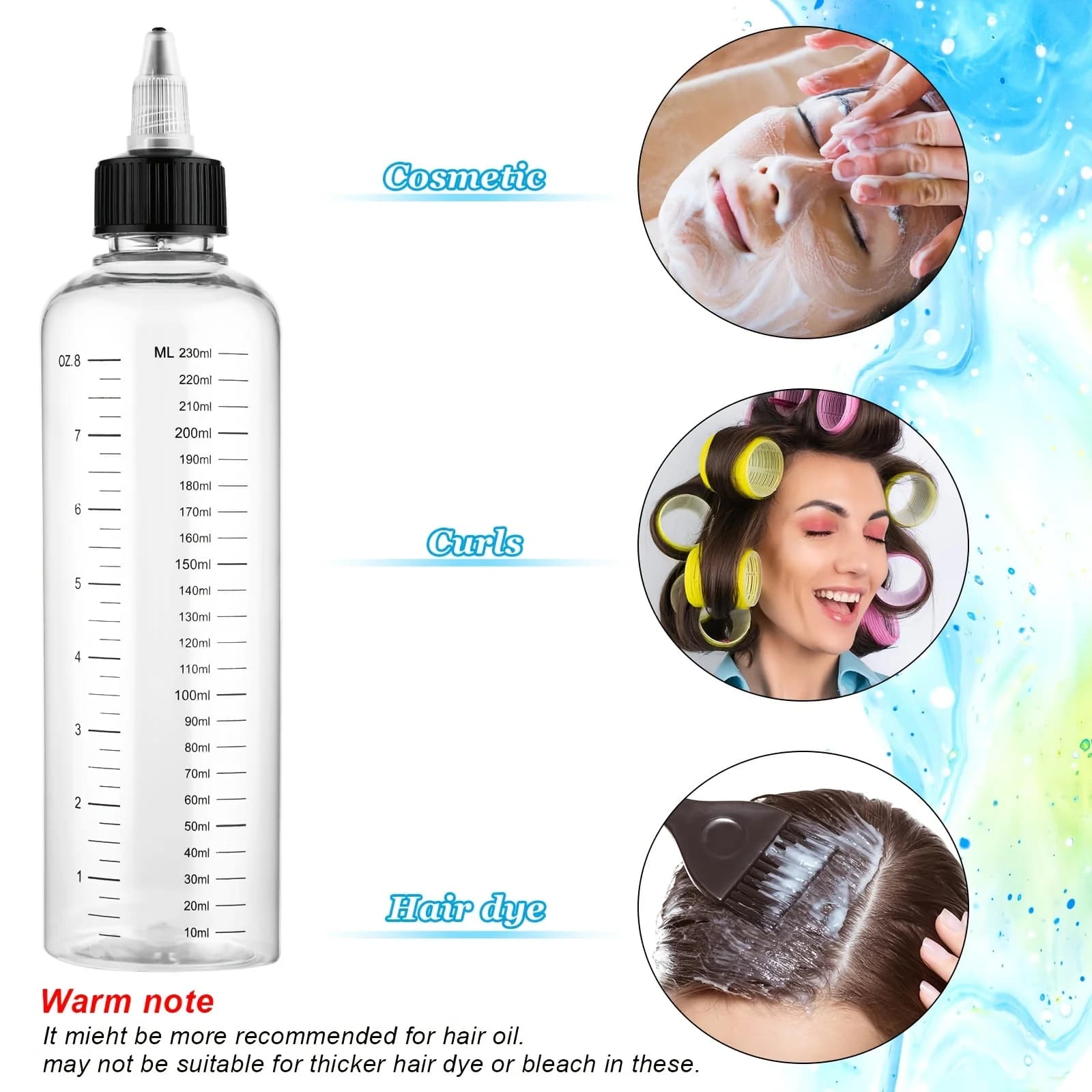 graduated squeeze bottle 250ml — image 6