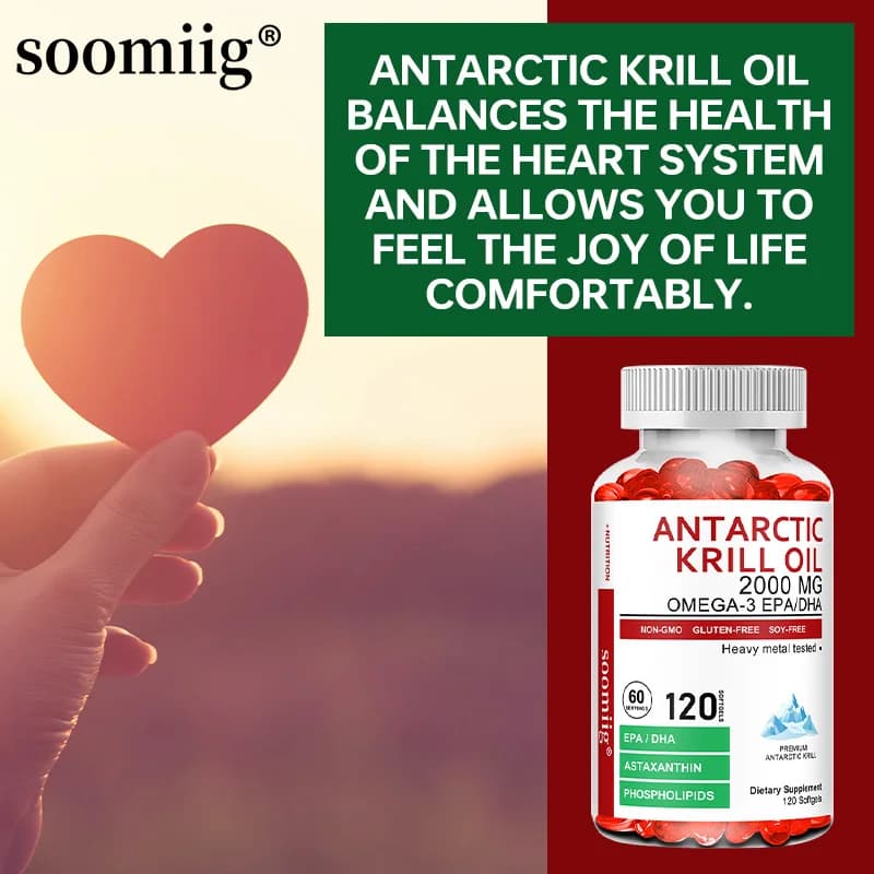 Antarctic krill oil softgel capsules — image 4