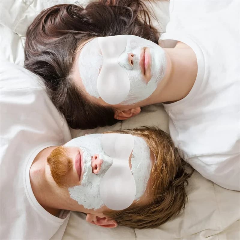 pack of 100 disposable ultra‑thin cotton eye masks — image 6