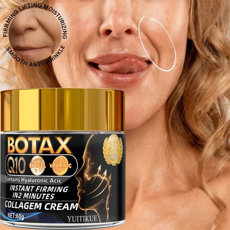 Botax Q10 Collagen Cream – 2‑Minute Instant Firming, 60 g