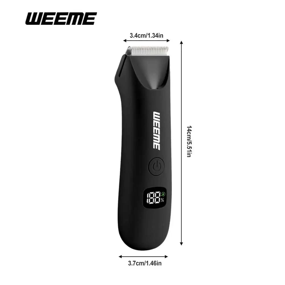 Men's body grooming trimmer with digital display — image 6