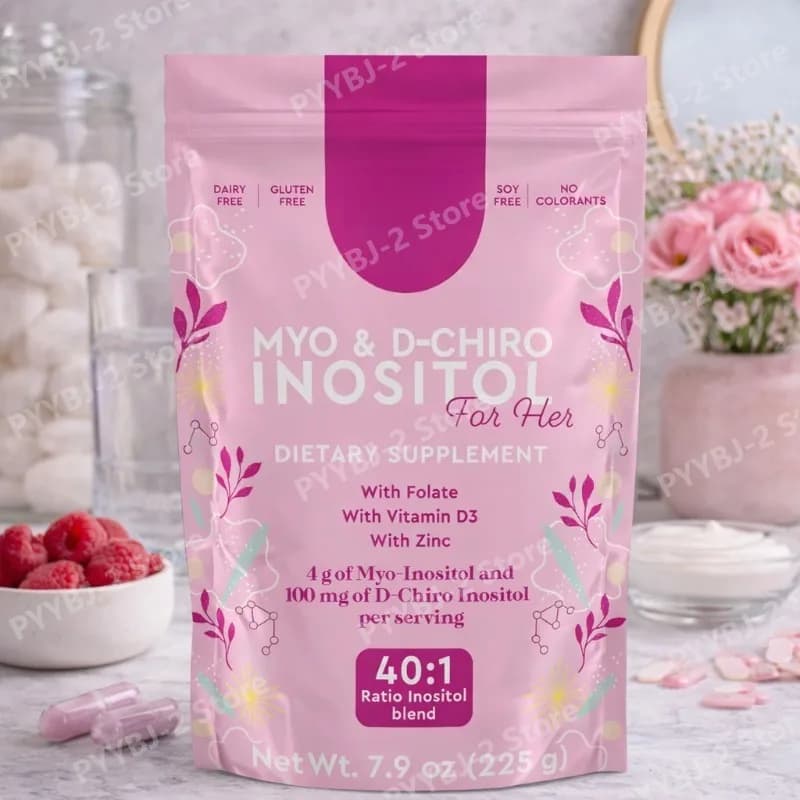 Myo & D‑Chiro Inositol Powder (40:1) with Folate, Vitamin D3 & Zinc