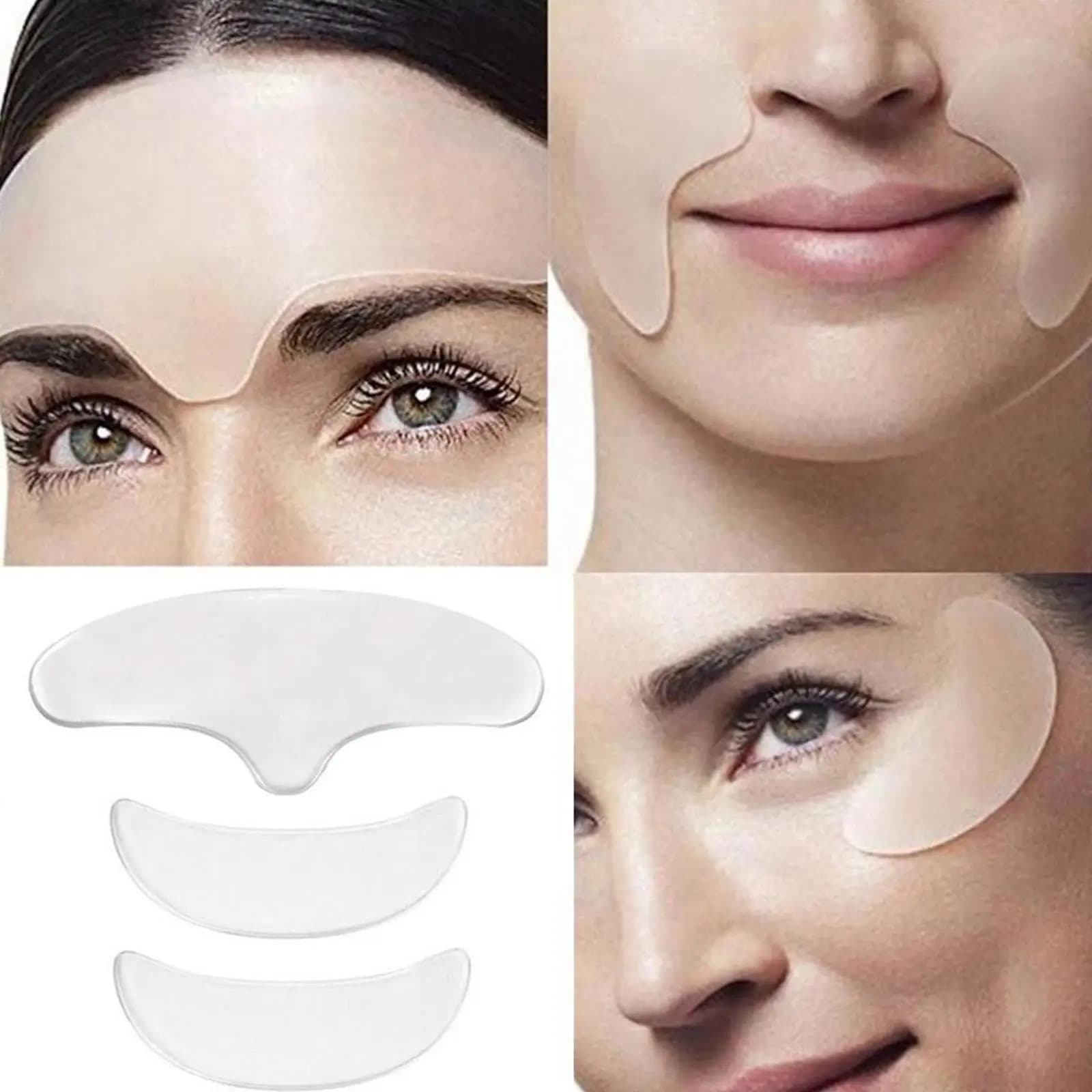Reusable silicone forehead anti-wrinkle patch — image 5