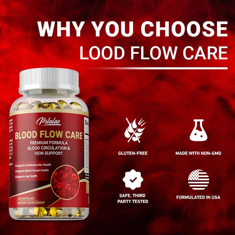 Bottle of Blood Flow Care supplement — image 4