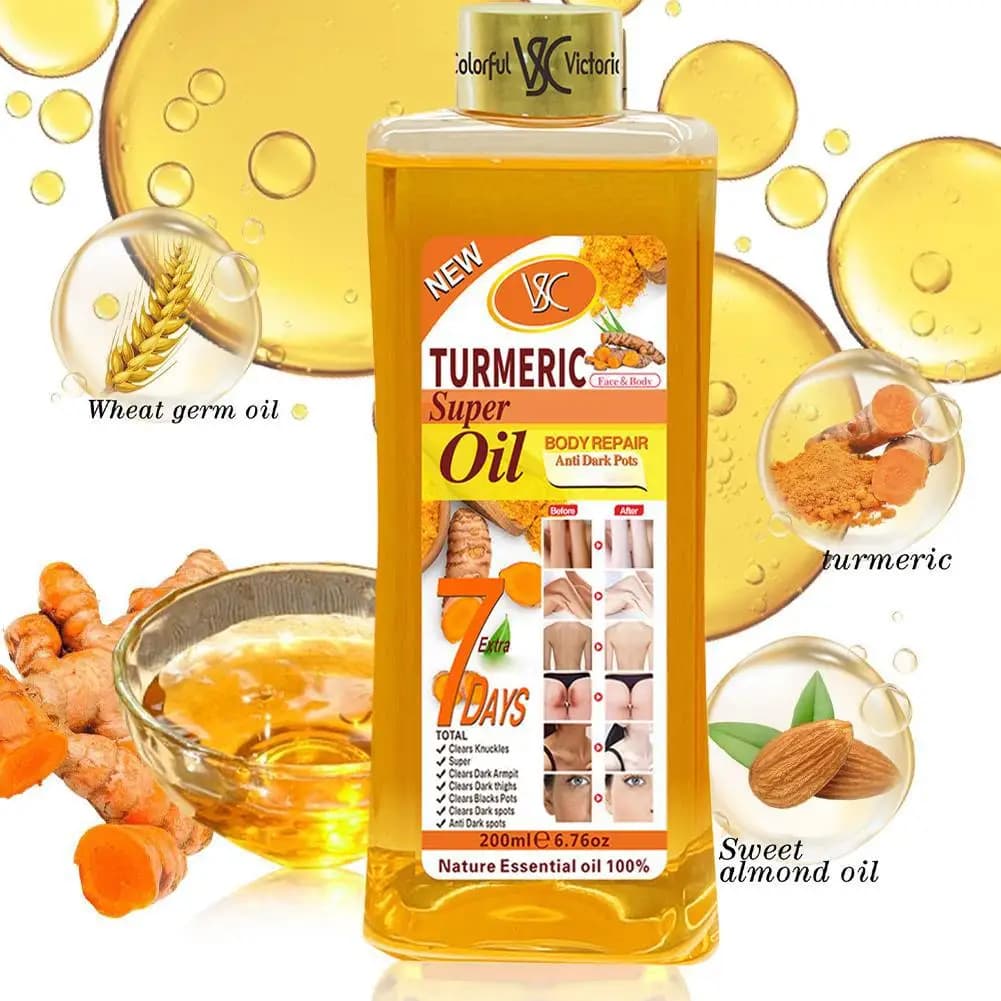 turmeric essential oil bottle — image 3
