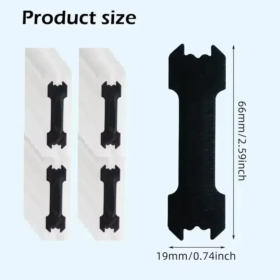 Pack of black extra strength nasal strips — image 5