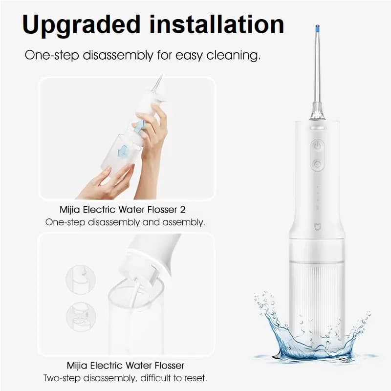 Mijia portable electric oral irrigator with water tank — image 6