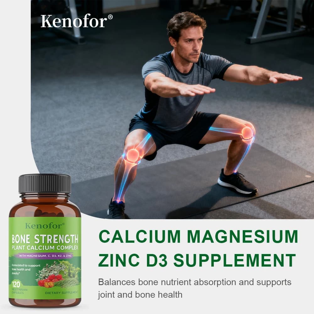 bottles of calcium and magnesium supplement — image 5