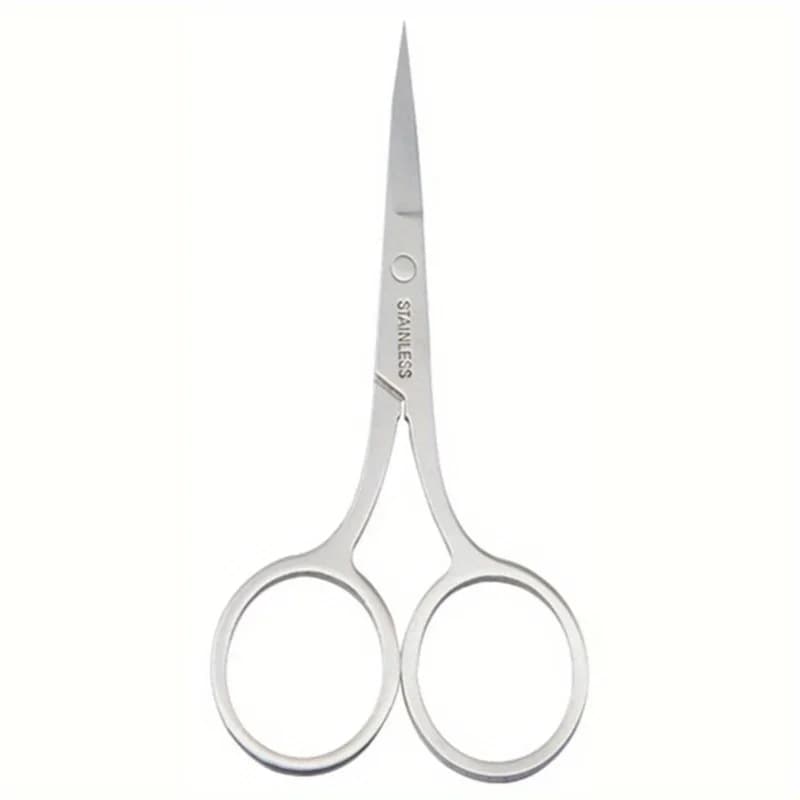 small facial hair and eyebrow trimming scissors — image 1