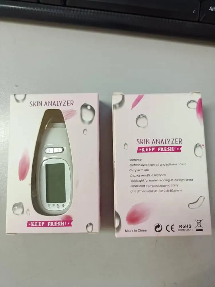 handheld digital skin tester with LCD screen — image 6