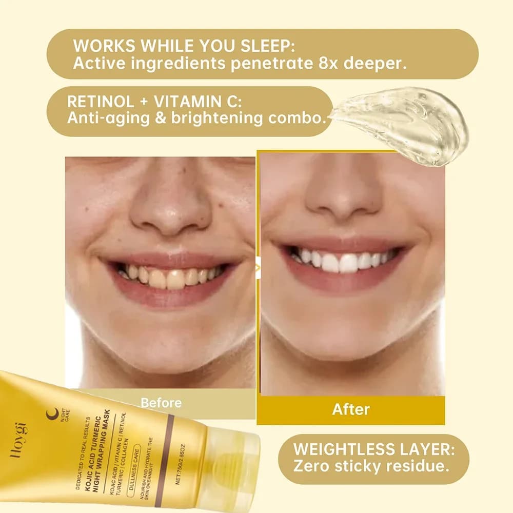 turmeric collagen peel-off face mask — image 4