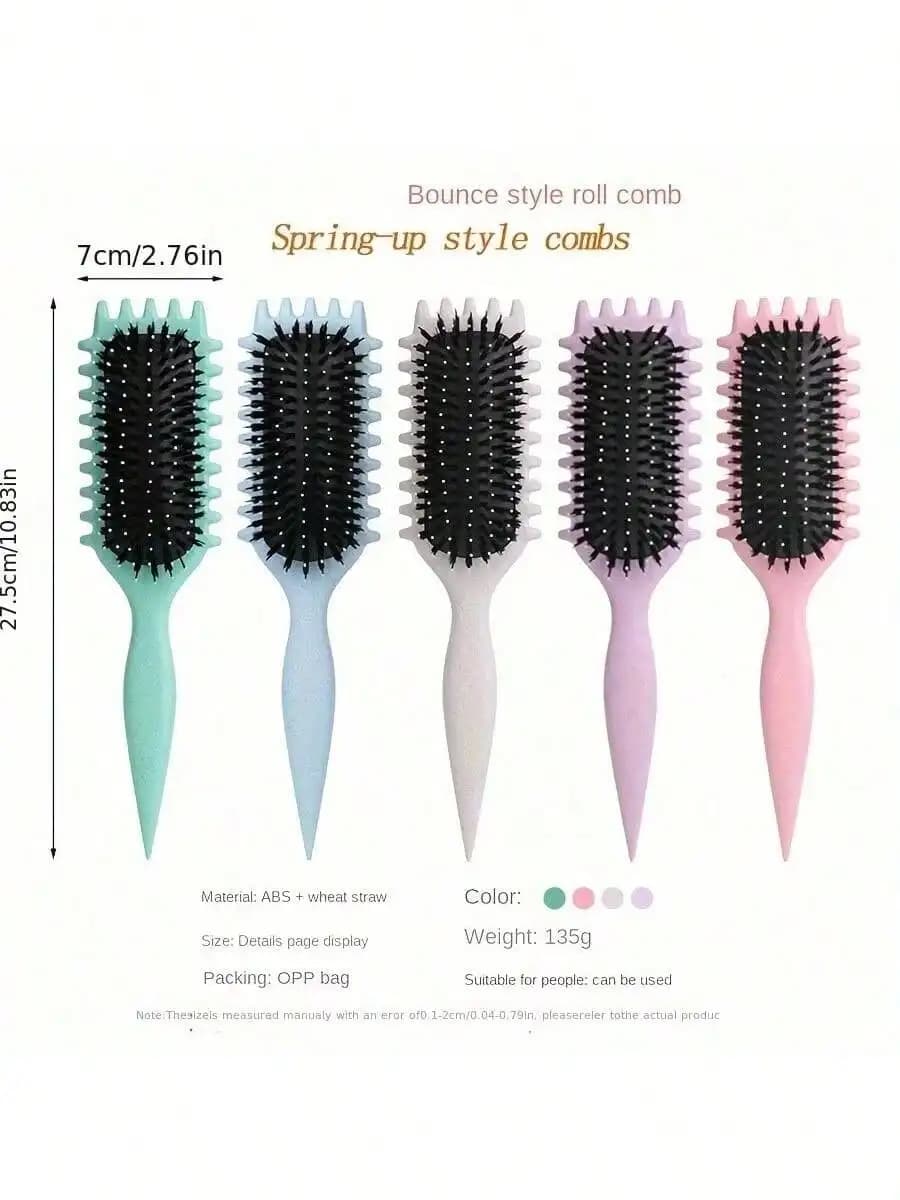 Curl defining brush for curly hair — image 2