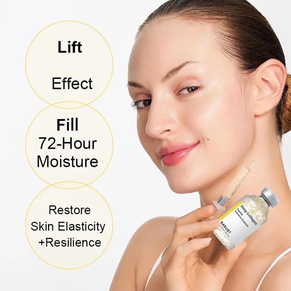 silk collagen peptide essence serum bottle — image 6