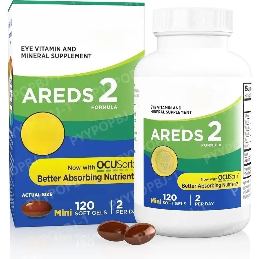 AREDS2 Eye Vitamin & Mineral Supplement with Lutein & Zeaxanthin