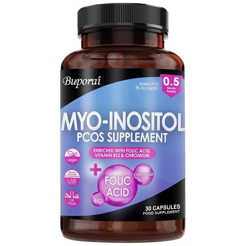 bottle of myo inositol supplement — image 8