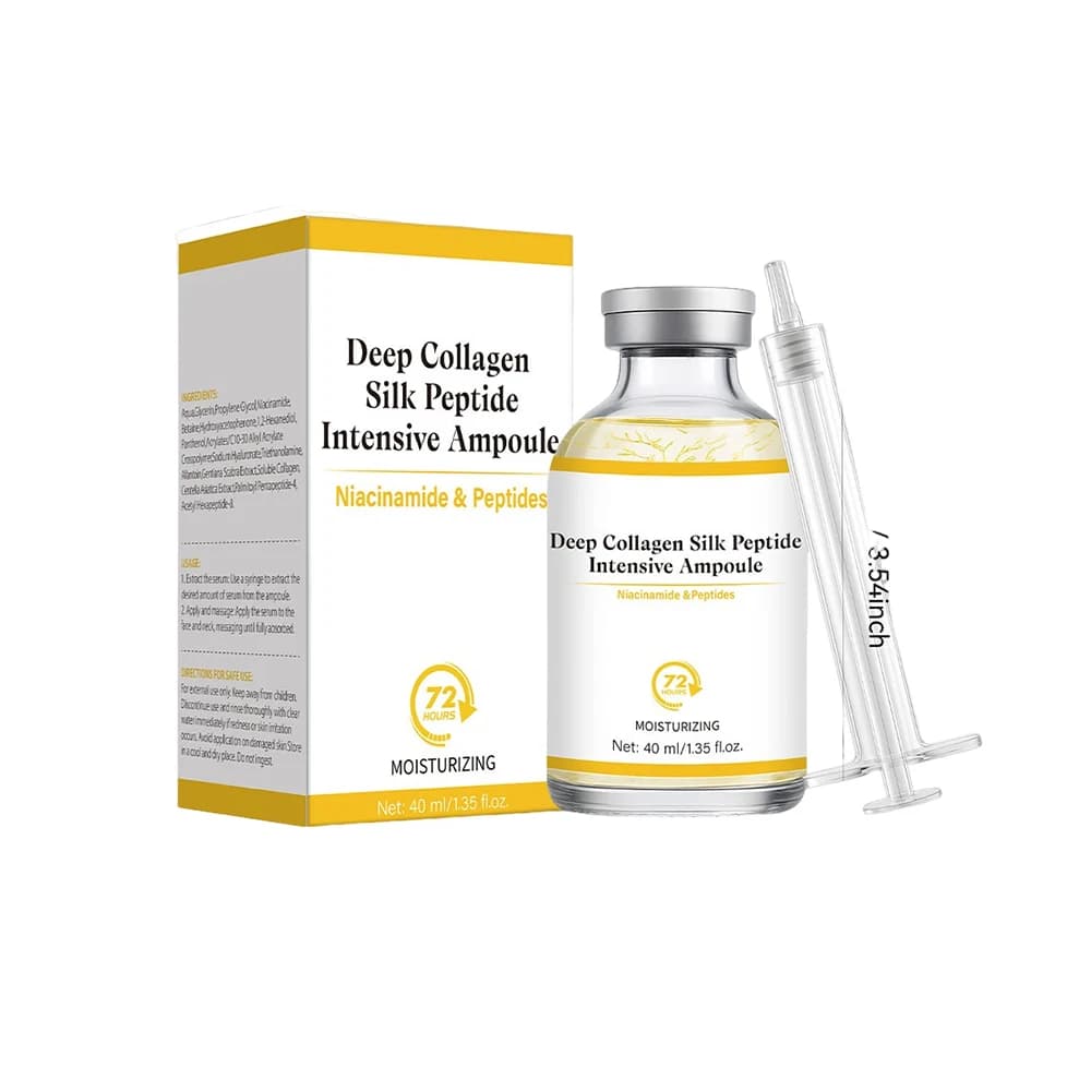 bottle of deep collagen silk peptide face lift serum — image 8
