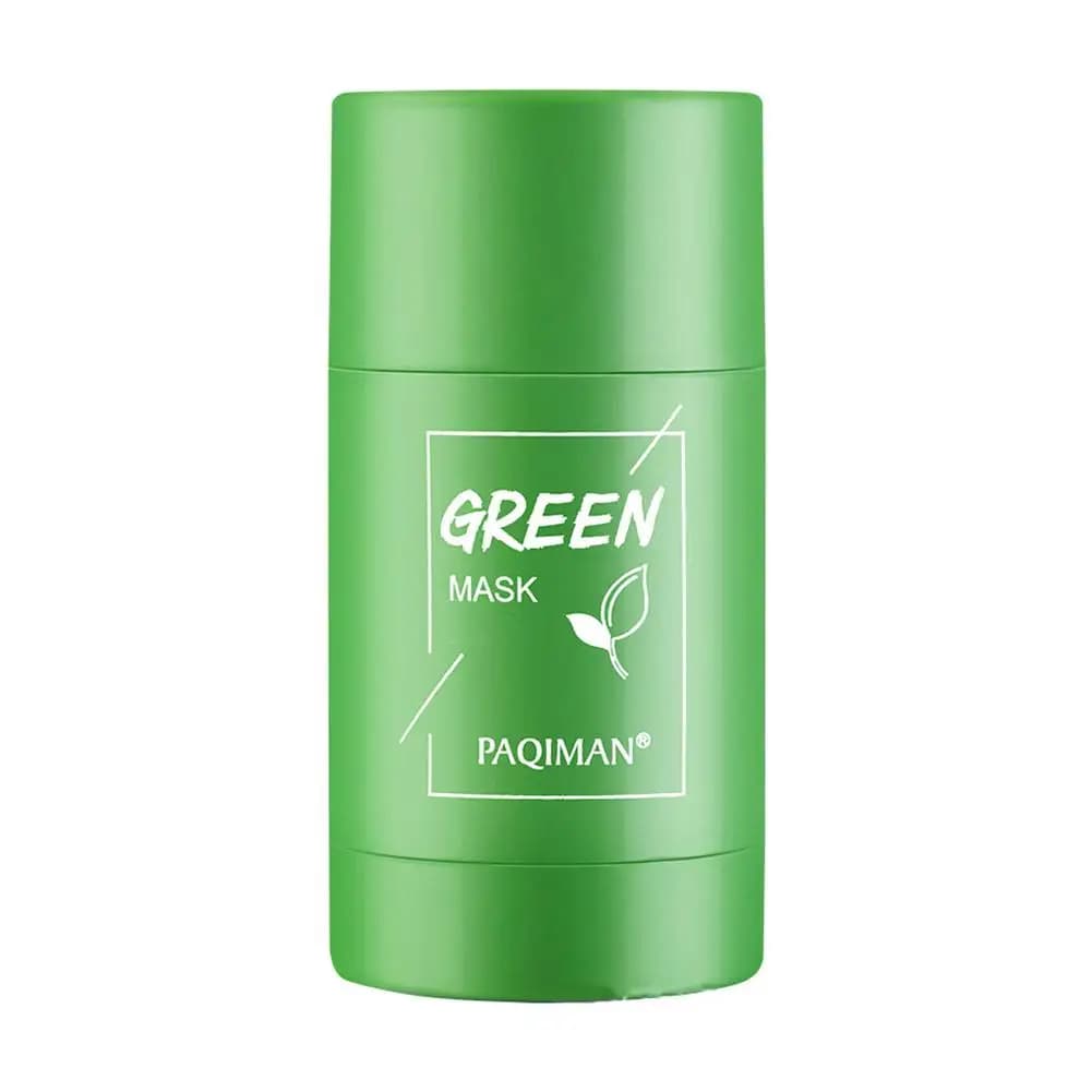 green tea facial mask in a jar — image 7