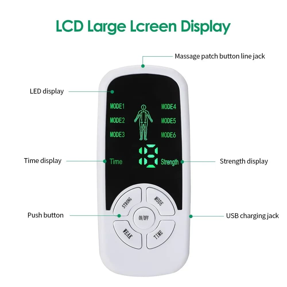 Pulse electric muscle stimulator for back and body — image 6
