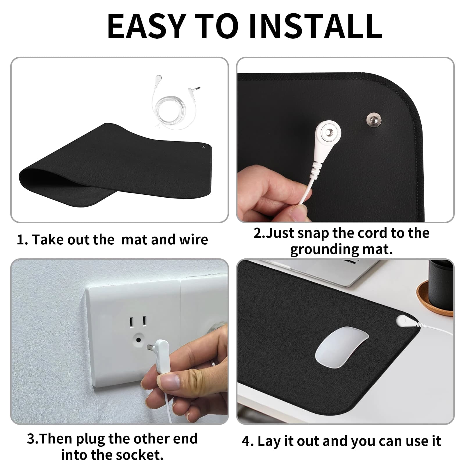 Grounding mat for sleep on a bed — image 5