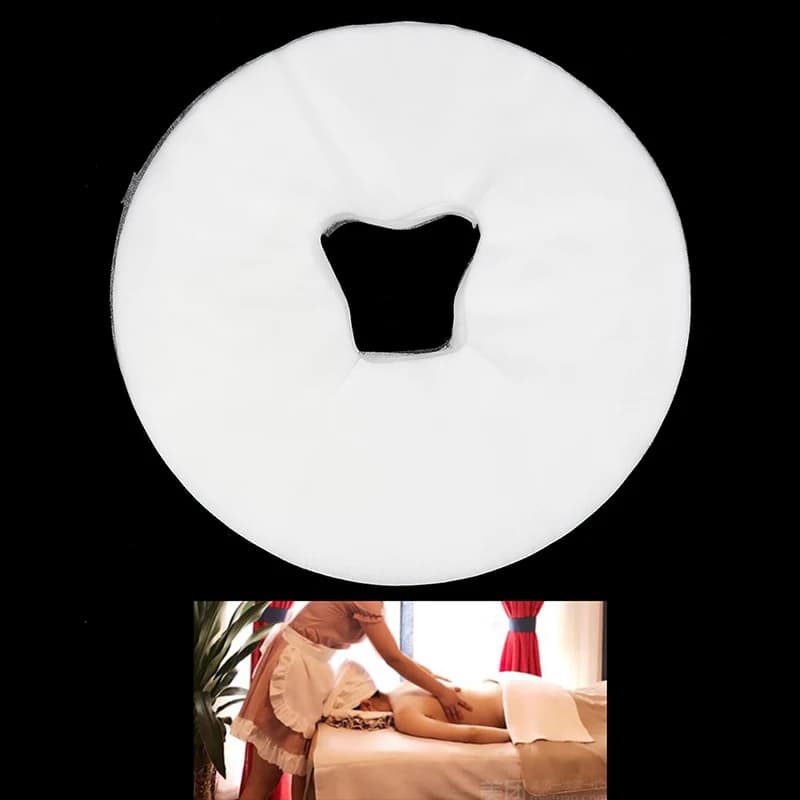 100 Disposable Massage Table Sheets with Headrest Pads