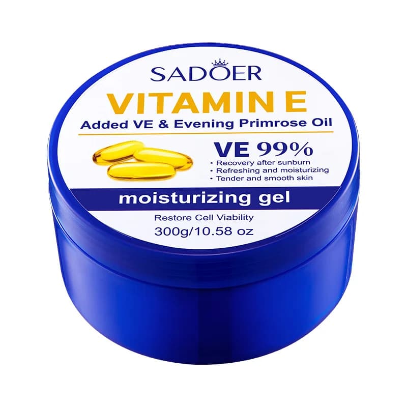 Aloe vera hydrating gel with vitamin C and collagen in a 300 g jar — image 7
