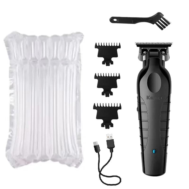 Kemei cordless USB rechargeable zero-gap hair clipper — image 8