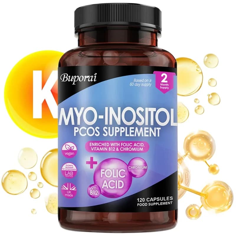 bottle of myo inositol supplement — image 1