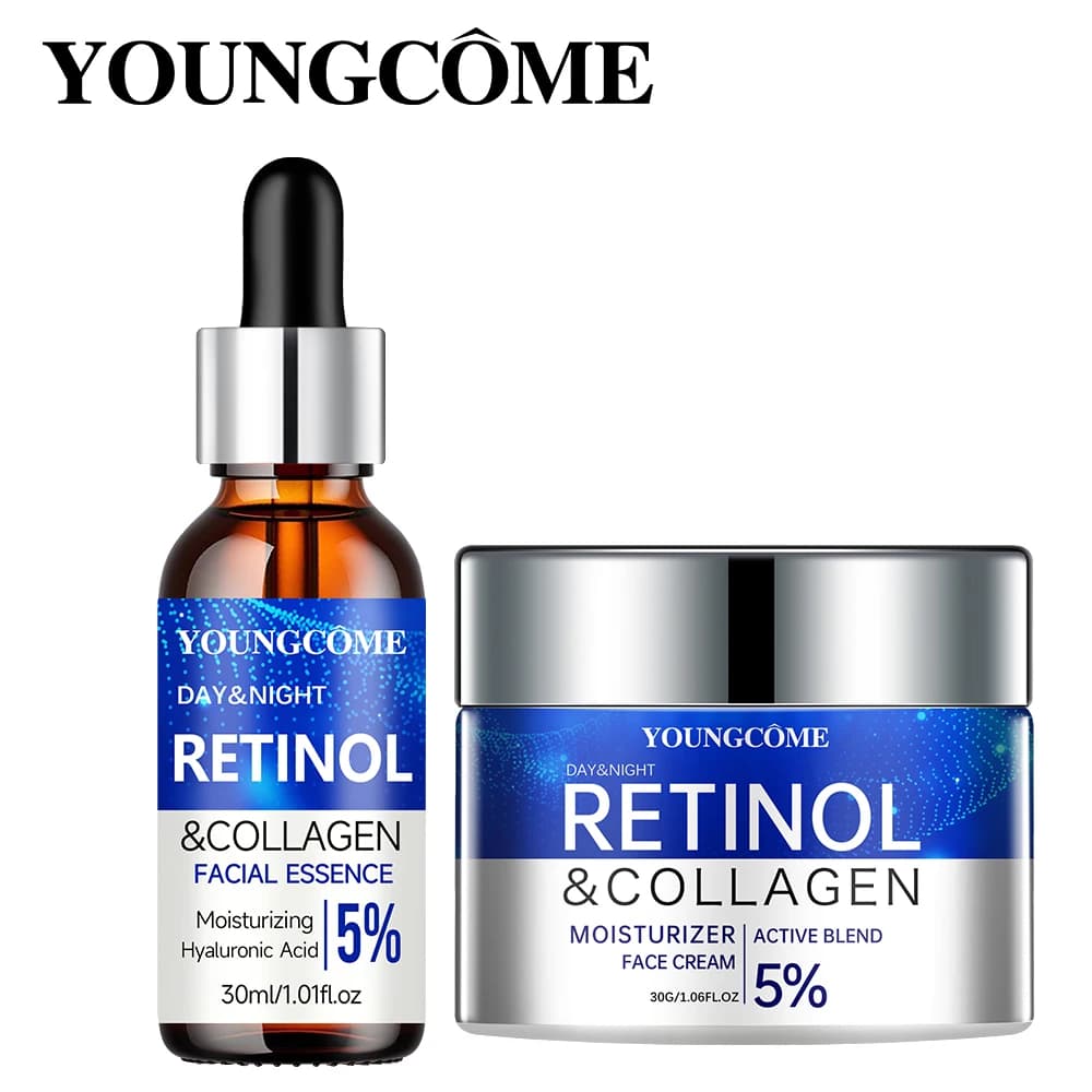 Retinol cream and serum set — image 1