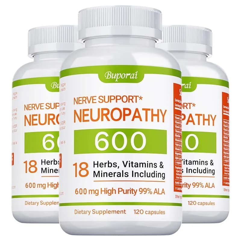 Neuropathy support supplement bottle — image 8