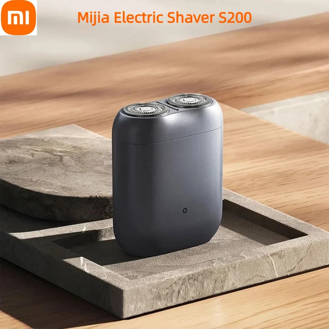 Mijia Electric Shaver S200 – Wet/Dry, Portable (IPX7)